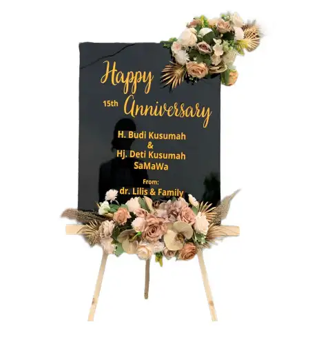 Papan Bunga Akrilik Sipoholon